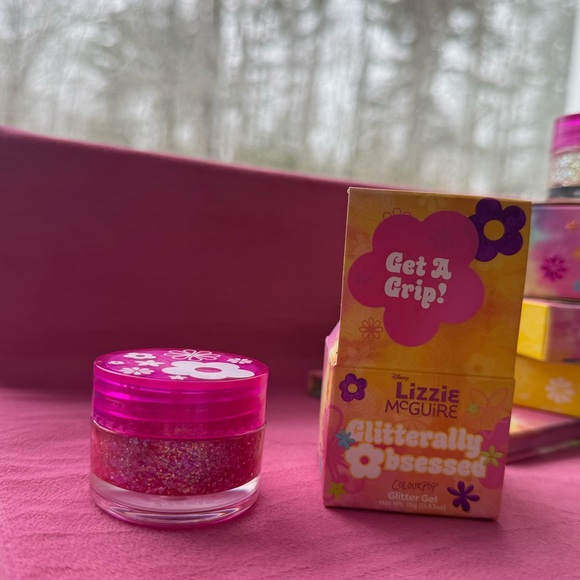 Colourpop Lizzie McGuire Glitter Gel Set - Glitterally Obsessed 2 Pieces - NIB - Picture 2 of 10